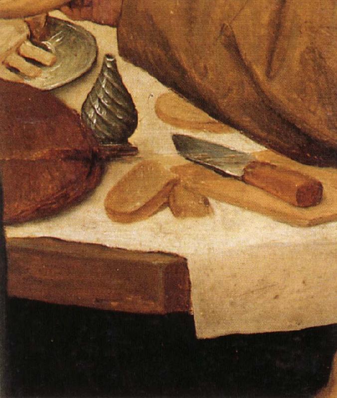 BRUEGEL, Pieter the Elder Details of Peasant Wedding Feast china oil painting image